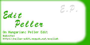 edit peller business card